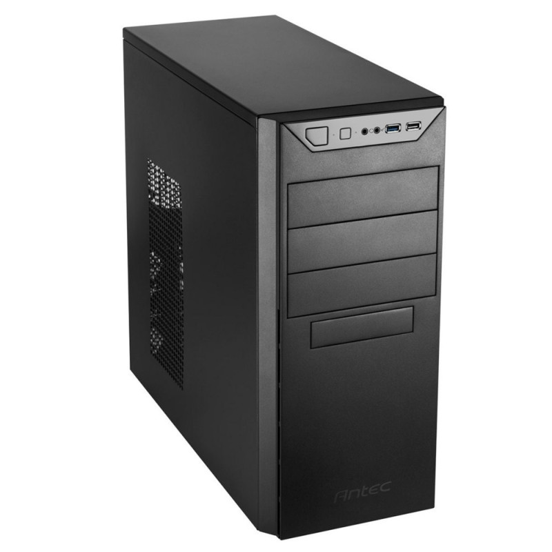 Antec VSK4000B-U2/U3  ATX Desktop Computerbehuizing  Zwart