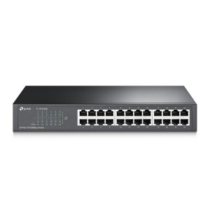 TL-SF1024D  24-poorts 10/100Mbps Unmanaged Switch  Auto MDI/MDIX  Energie-efficint  Rack-monteerbaar  Returned