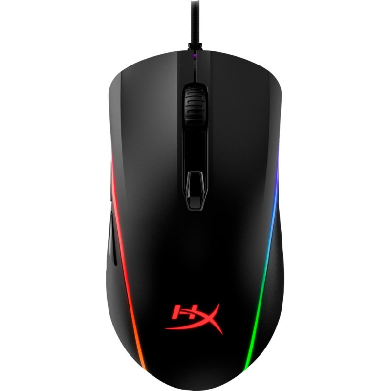 HyperX Pulsefire Surge  Bekabelde Gaming Muis  Rechtshandig  USB-A  16000 DPI  Zwart