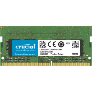 Crucial  64GB 2x32GB DDR4  3200MHz  SODIMM  CL22  Geheugenmodule  RAM