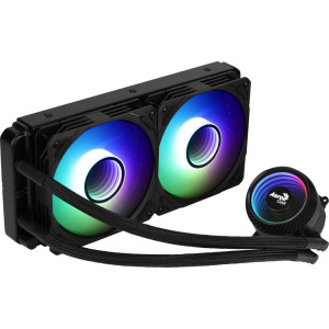 Aerocool Mirage L240 2 x 120MM ARGB RGB/GAMING Waterkoeler