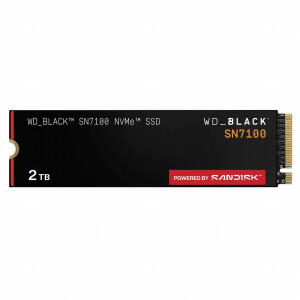 WD Black WDS200T  2TB NVMe SSD  PCIe 4.0 x4  M.2  Tot 7.000 MB/s