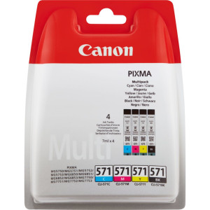 Canon 0386C005  Originele Zwart/Cyaan/Magenta/Geel Inktcartridges  4-Pack