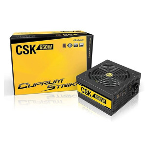 Antec Cuprum Strike CSK650  650 Watt Bronze ATX PSU  Power Supply  Voeding