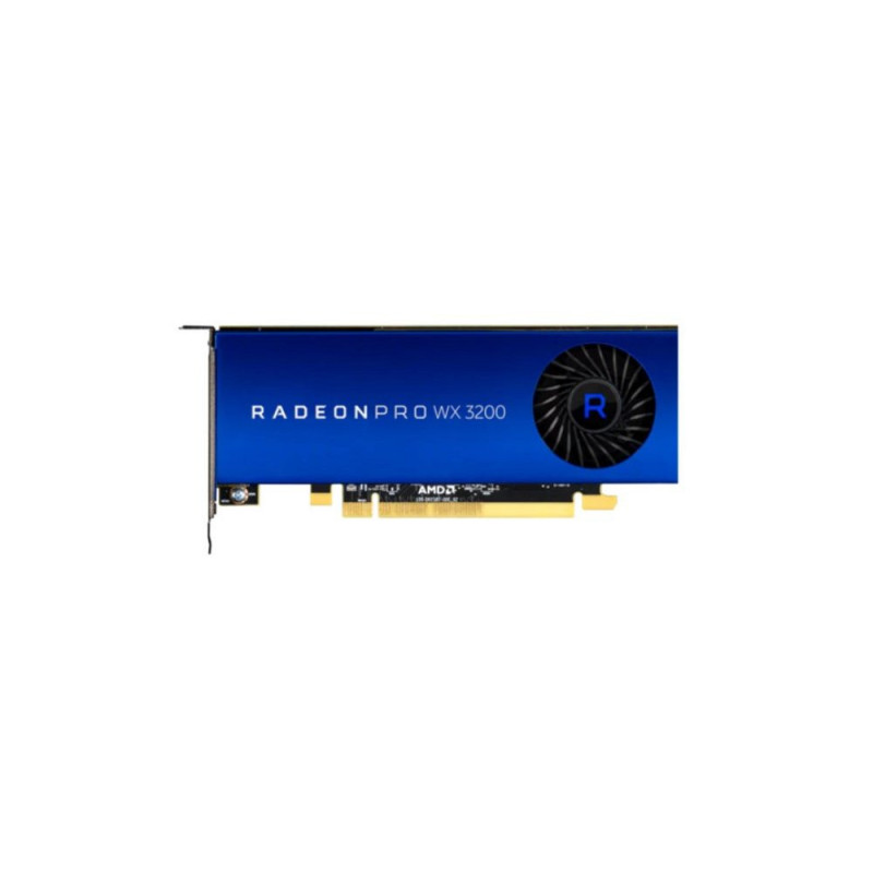 AMD Radeon Pro WX 3200  4GB GDDR5 VRAM  Videokaart  GPU  AMD