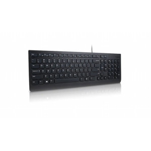Lenovo Keyboard QWERTY  USB aansluiting  Bulk verpakking  Zwart  Gereviseerd model (resprayed)