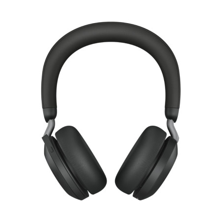 Jabra Evolve2 75  Draadloze On-Ear Headset met USB  Zwart