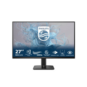 Philips 27E2N1110/00  27 Full HD VA Monitor  120Hz  1ms  HDMI  VGA  Adaptive Sync  LowBlue Mode  Flicker-Free  Zwart