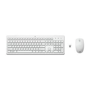 HP 230  Draadloze Muis- en Toetsenbordcombo  USB  QWERTY  Wit