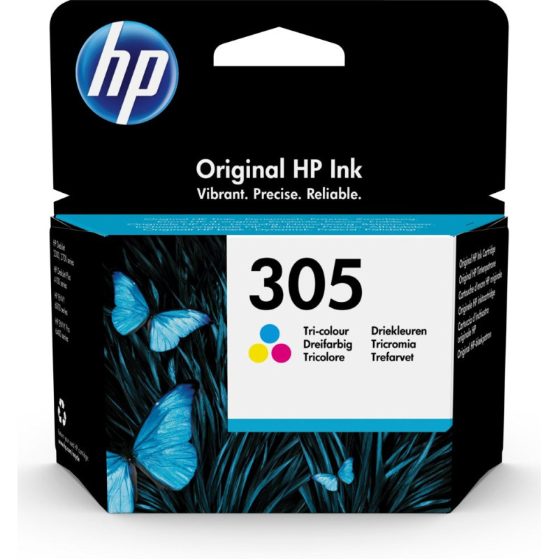 HP 305  Originele Drie-Kleuren Inktcartridge