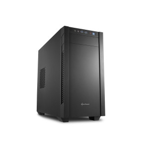 Sharkoon S1000  Midi Tower Case  Zwart