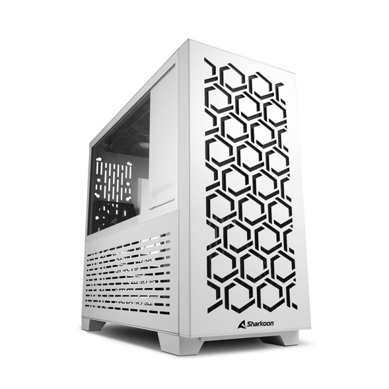 Sharkoon MS-Y1000  Micro Tower Case  Wit