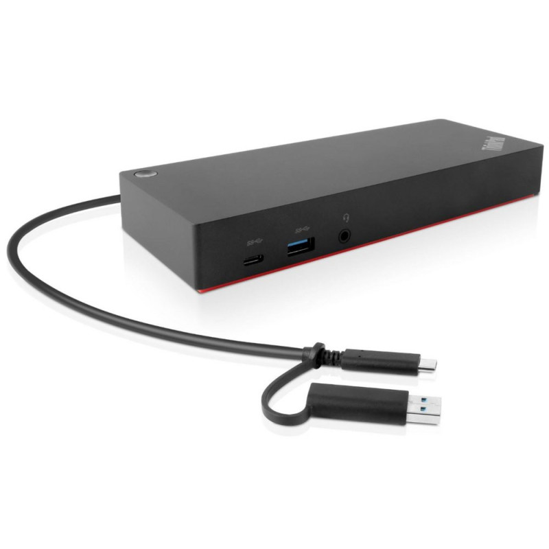 Lenovo 40AF0135EU  Docking Station  Poortreplicator  USB-C  Zwart