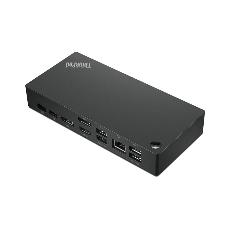 Lenovo Docking Station  USB-C  Zwart