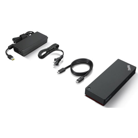 Lenovo ThinkPad Universal Smart Dock  Thunderbolt 4  Bedraad  Zwart