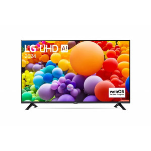 LG 43UT73003LA 43  Ultra HD 4K LED Smart TV  WebOS  Wifi  HDR10  FILMMAKER Mode  Slim Design  AI Sound  60Hz