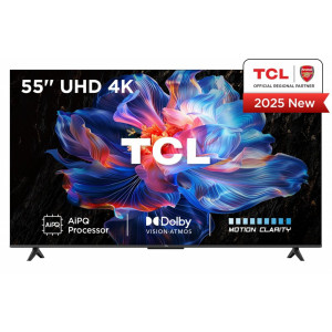 TCL 55V6C  55 4K Ultra HD DLED Smart TV  Google TV  Dolby Vision  60Hz (2025)