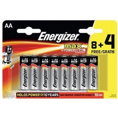 Energizer Max Plus  AA-batterijen  Alkaline  12-pack
