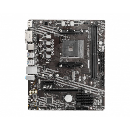 MSI A520M-A PRO  Socket AM4  AMD A520  2xDDR4  Micro-ATX  Moederbord