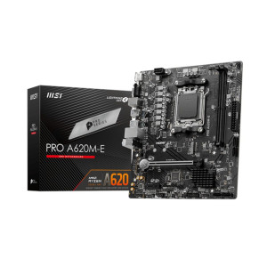 MSI PRO A620M-E  Socket AM5  AMD A620  2xDDR5  Micro-ATX  Moederbord