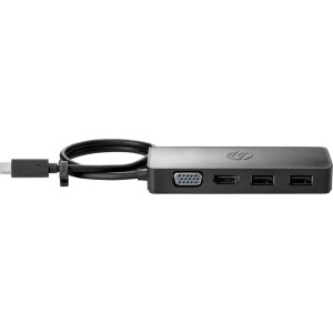 HP 7PJ38AA  Travel Hub G2  USB-C  Zwart