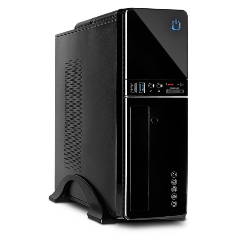 Inter-Tech IT-607  Micro Tower Case  Zwart
