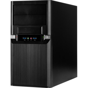 Inter-Tech TM-515  Micro Tower Behuizing  Zwart