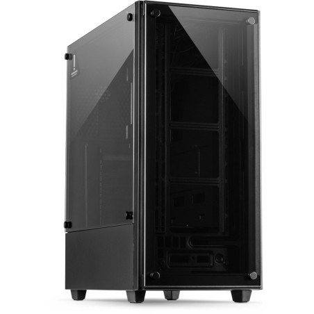 Inter-Tech C-303 Mirror  Tower Case  Zwart