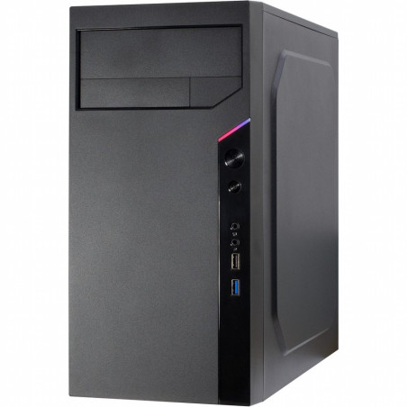 Inter-Tech IT-6505 Reto  Micro Tower Case  Zwart