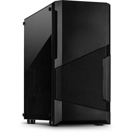 Inter-Tech SM-007 Enforcer  Micro Tower Case  Zwart