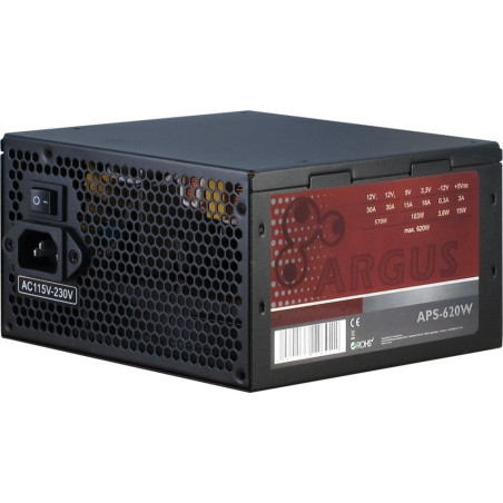 Inter-Tech Argus APS  620 Watt ATX PSU  Power Supply  Voeding