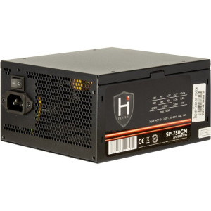 Inter-Tech HiPower SP-750CM  750 Watt ATX PSU  Deels Modulair  Power Supply  Voeding
