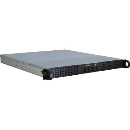 Inter-Tech IPC 1U-10248  Server Rack Case  Zwart