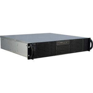 Inter-Tech 2U-20240  Server Rack Case  Zwart