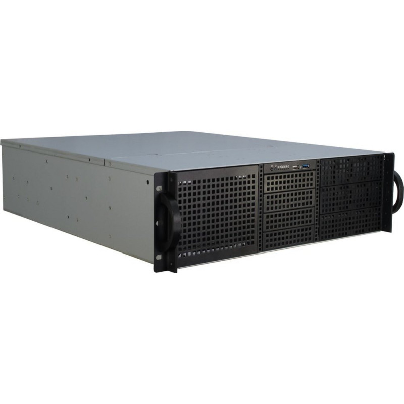 Inter-Tech 3U-30240  Server Rack Case  Zwart