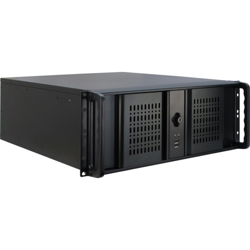 Inter-Tech IPC 4U-4098-S  Server Rack Case  Zwart