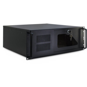Inter-Tech IPC 4U-4088-S  Server Rack Case  Zwart
