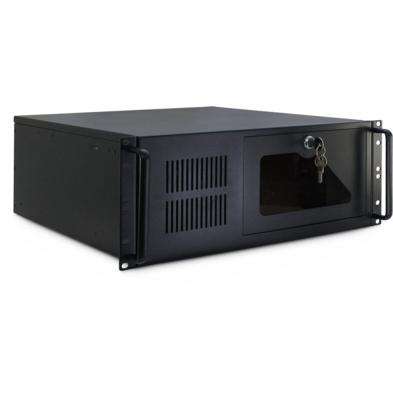 Inter-Tech IPC 4U-4088-S  Server Rack Case  Zwart