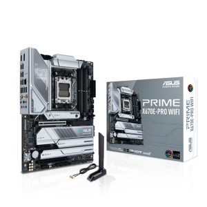 ASUS PRIME X670E-PRO WIFI  Socket AM5  Intel X670  4xDDR5  ATX  Moederbord
