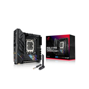 ASUS ROG STRIX B760-I GAMING WIFI  Socket LGA 1700  Intel B760  2xDDR5  Mini-ITX  Moederbord