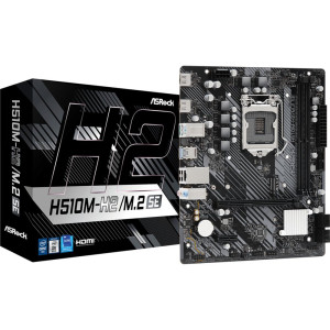 Asrock H510M-H2/M.2 SE  Socket LGA 1200  Intel H470  2xDDR4  Micro-ATX  Moederbord