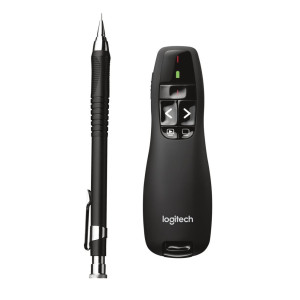 Logitech R400  Draadloze Presenter RF  Zwart