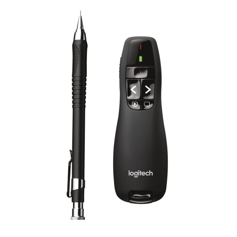 Logitech R400  Draadloze Presenter RF  Zwart