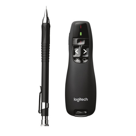 Logitech R400  Draadloze Presenter RF  Zwart