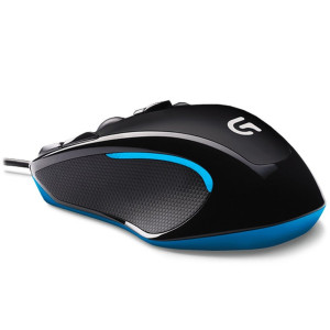 Logitech G300s  Bekabelde Gaming Muis  Links- en Rechtshandig  USB-A  2 500 DPI  Zwart