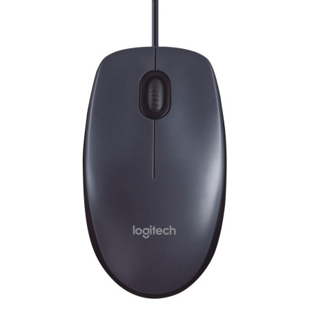 Logitech M100  Bedrade USB Muis  Zwart