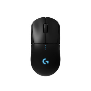 Logitech G Pro  Draadloze Gaming Muis  Links- en Rechtshandig  RF  25600 DPI  Zwart