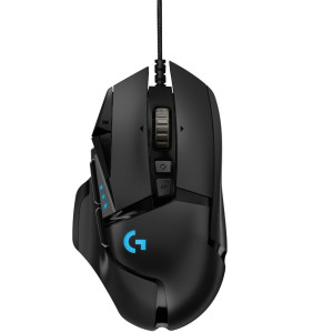 Logitech G502 Hero  Gaming Muis  Rechtshandig  USB-A  25600 DPI  Zwart