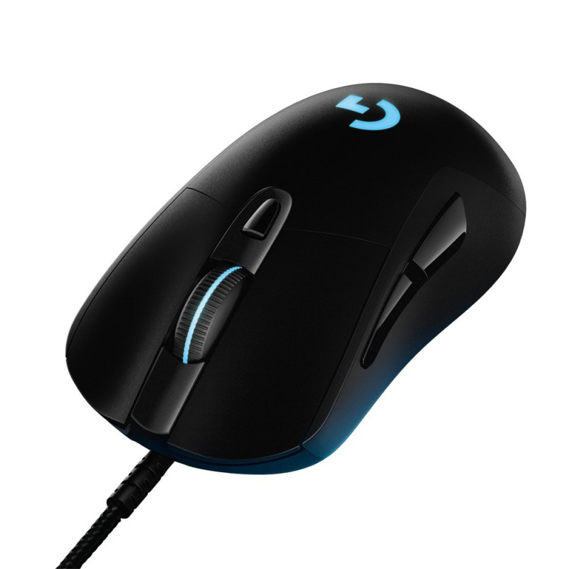 Logitech G403 Hero  Draadloze Gaming Muis  Rechtshandig  RF  25600 DPI  Zwart