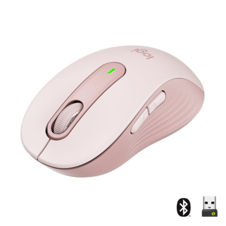Logitech Signature M650  Draadloze Muis  Rechtshandig  RF  Bluetooth  2000 DPI  Roze